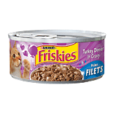 Friskies Wet Cat Food Prime Filets Turkey Dinner In Gravy Full-Size Picture